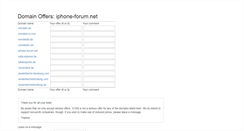 Desktop Screenshot of iphone-forum.net
